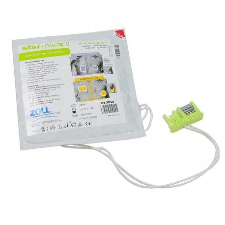 Electrodos Multifuncion Adulto Stat Padz II DESA Zoll AED Plus